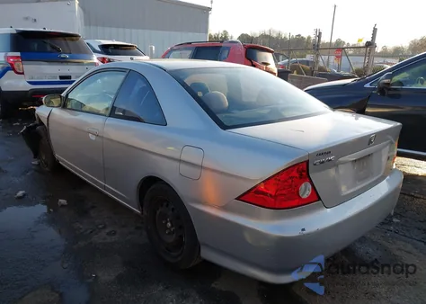 2004 Honda Civic Ex из США, поврежденный, VIN 1HGEM21924L010084